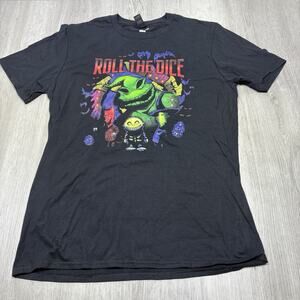 Disney The Nightmare Before Christmas Oogie Boogie Roll the Dice T-Shirt Medium